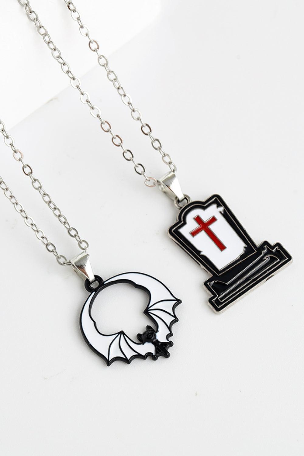 Two-Piece Halloween Theme Necklace Set Carauana Store