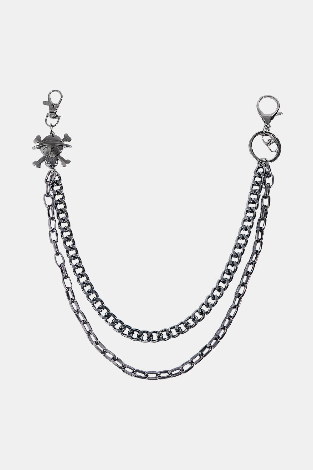 Treasure Point Shape Double Layer Alloy Belt Carauana Store