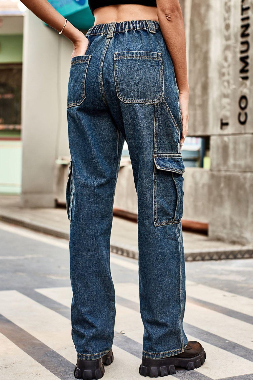 Loose Fit Long Pants with Pockets Carauana Store
