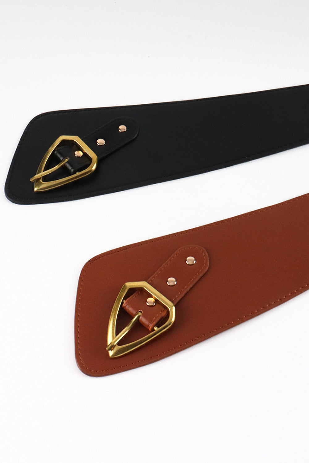 Irregular PU Leather Belt Carauana Store
