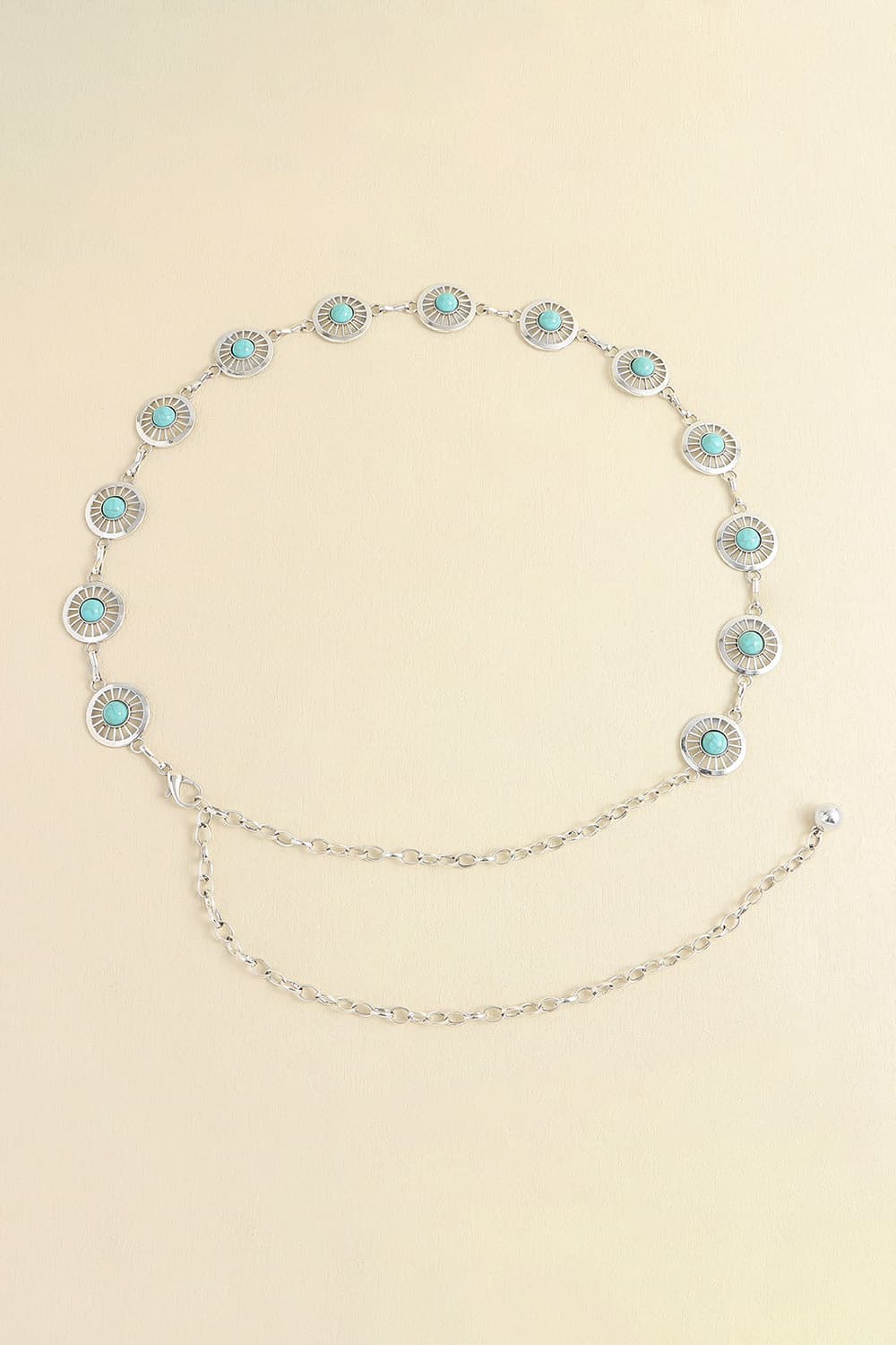 Vintage Turquoise Alloy Belt Carauana Store