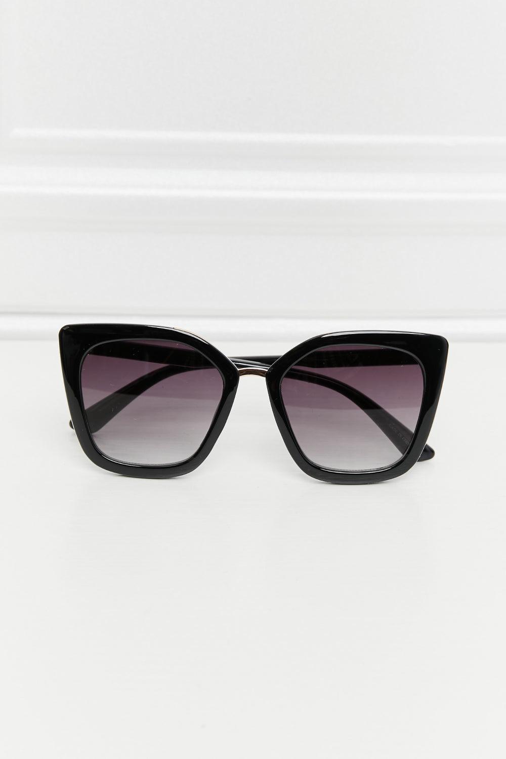 Cat Eye Full Rim Polycarbonate Sunglasses Carauana Store