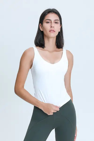 Millennia V Neck Active Tank Carauana Store