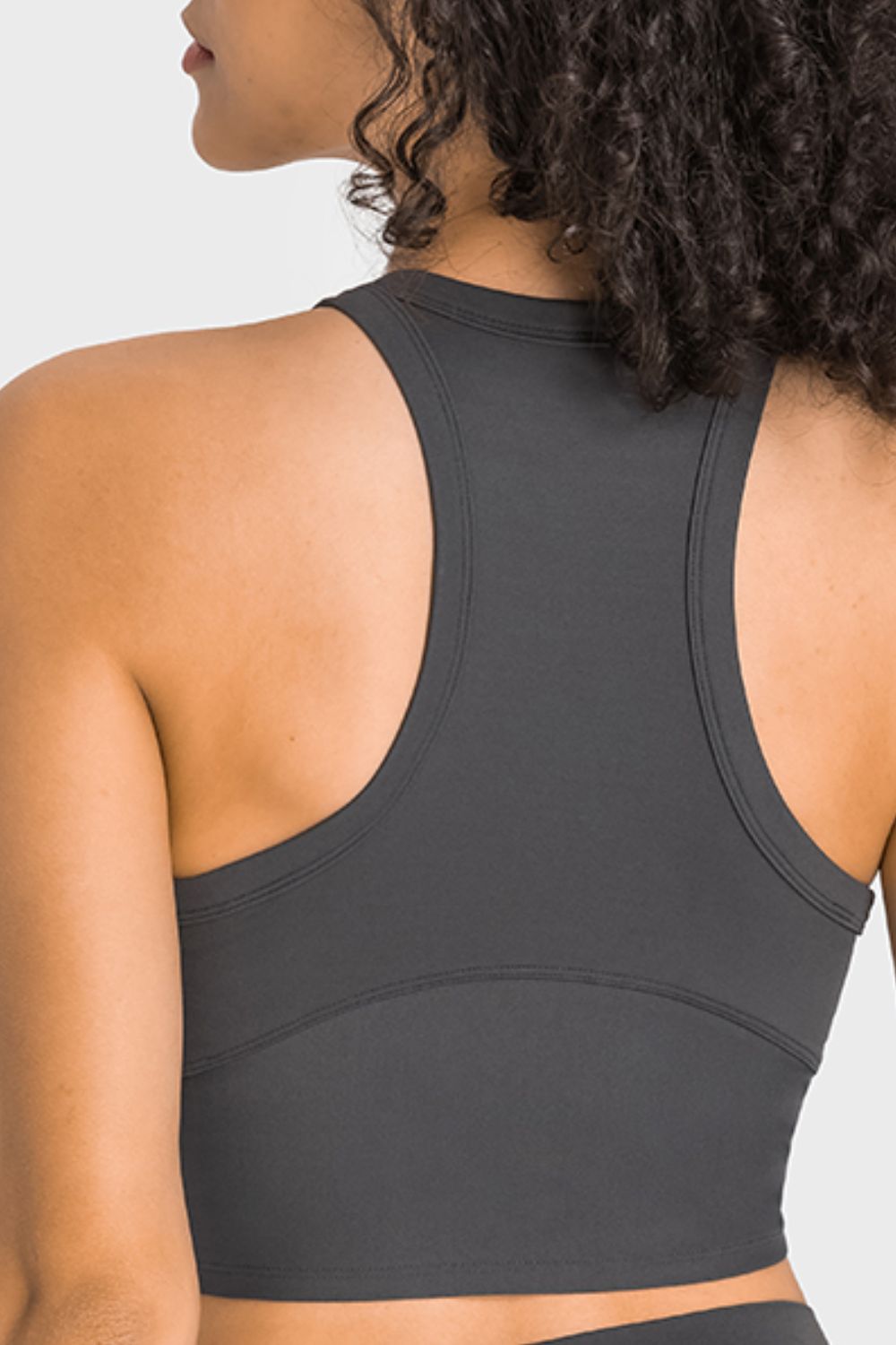 Millennia Racerback Cropped Sports Tank Carauana Store