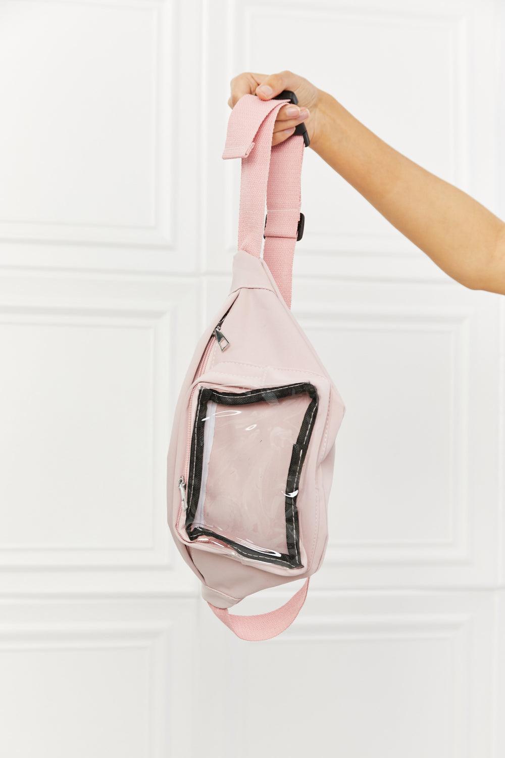 Fame Doing Me Waist Bag in Pink Carauana Store