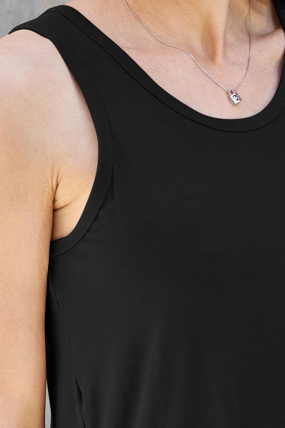 Basic Bae Full Size Round Neck Tank Carauana Store