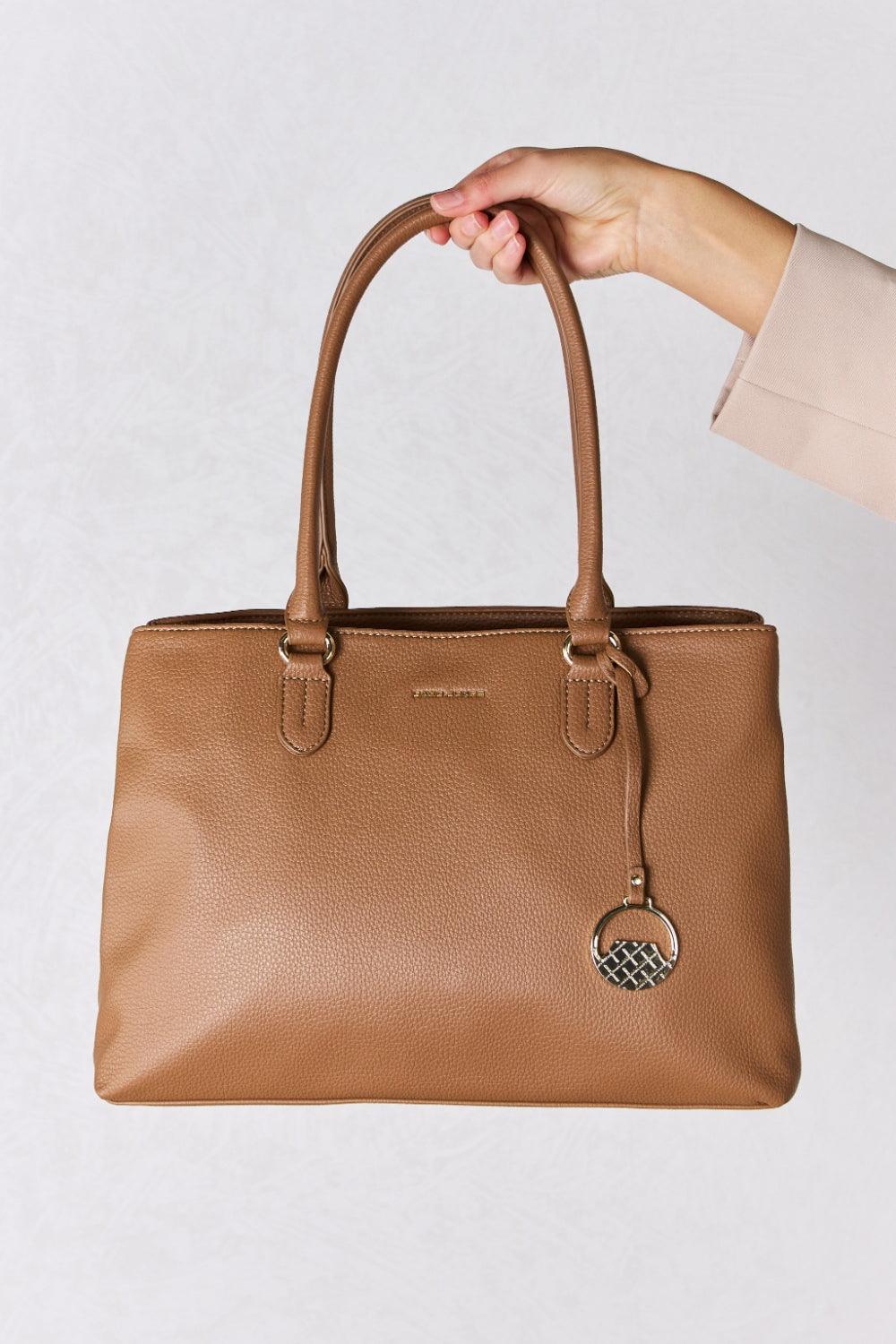 David Jones Structured Leather Handbag Carauana Store