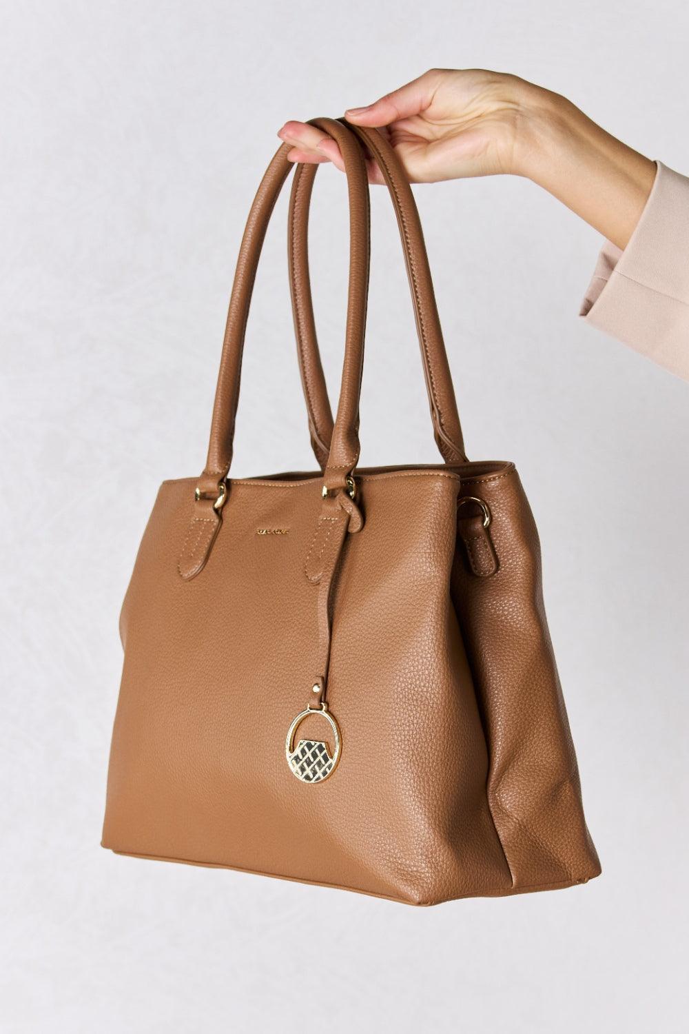 David Jones Structured Leather Handbag Carauana Store
