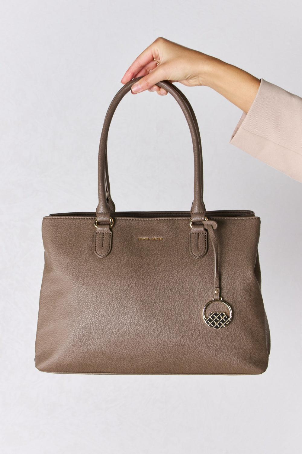 David Jones Structured Leather Handbag Carauana Store
