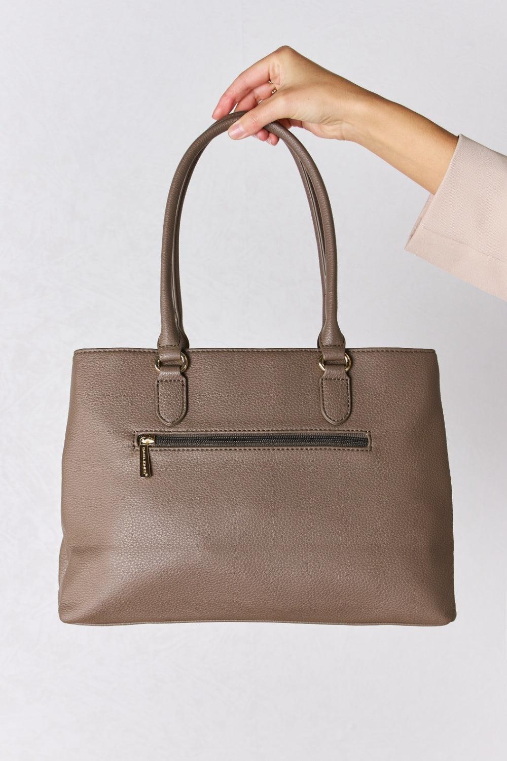 David Jones Structured Leather Handbag Carauana Store