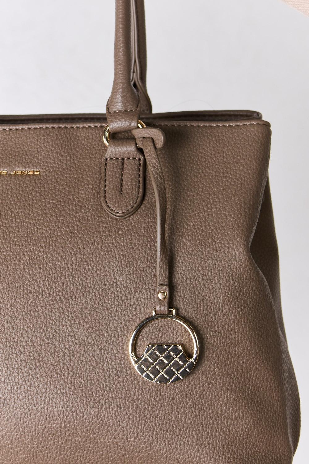 David Jones Structured Leather Handbag Carauana Store