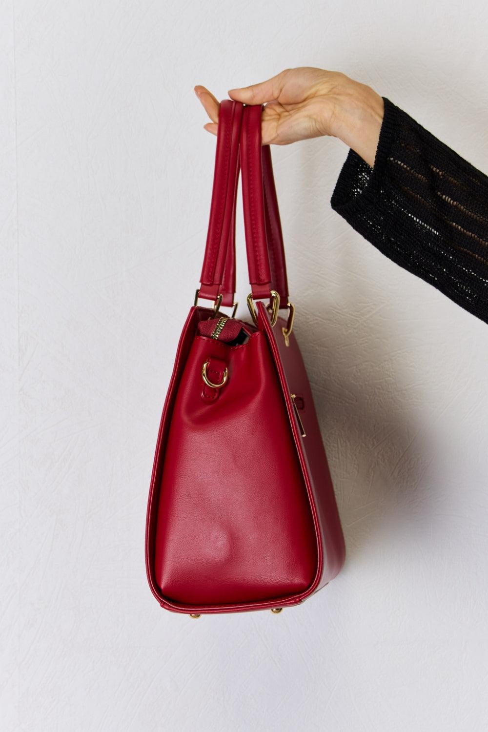David Jones Texture PU Leather Handbag Carauana Store