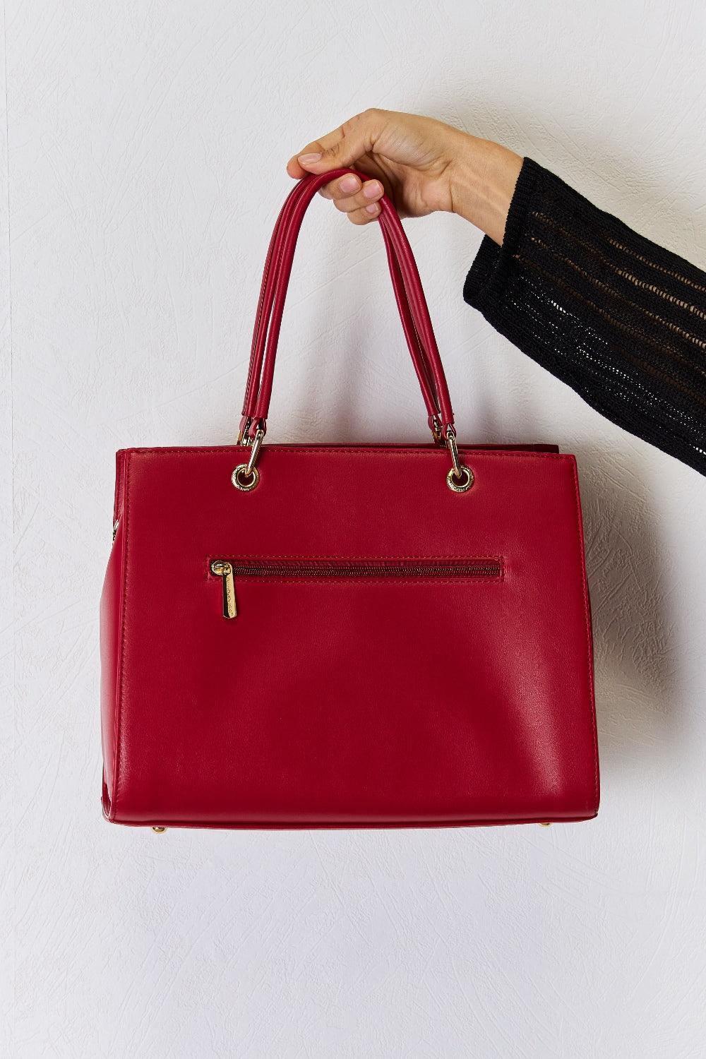 David Jones Texture PU Leather Handbag Carauana Store