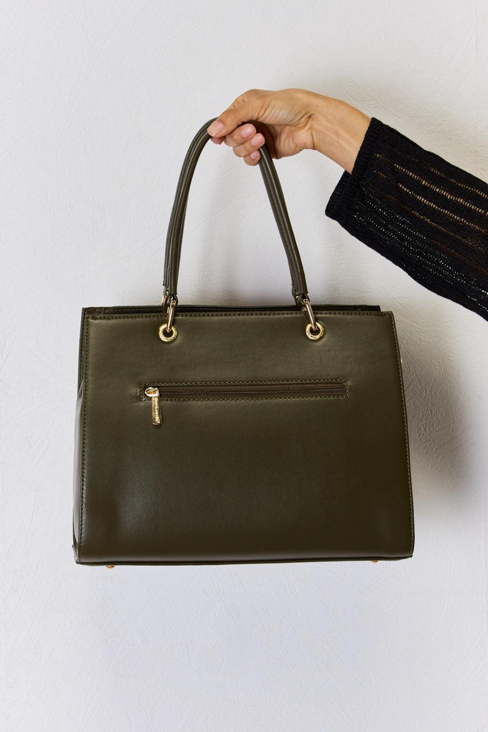 David Jones Texture PU Leather Handbag Carauana Store