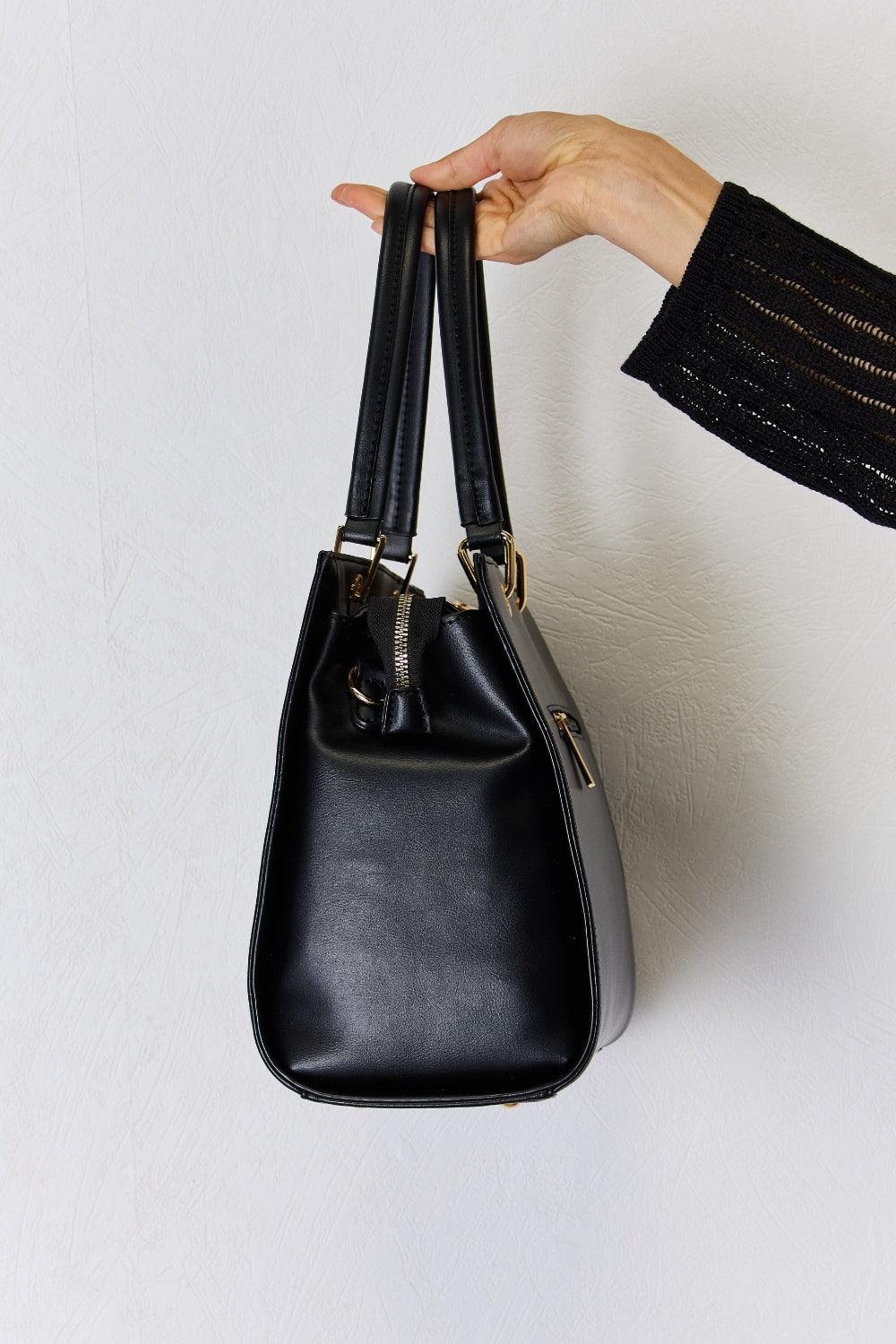 David Jones Texture PU Leather Handbag Carauana Store
