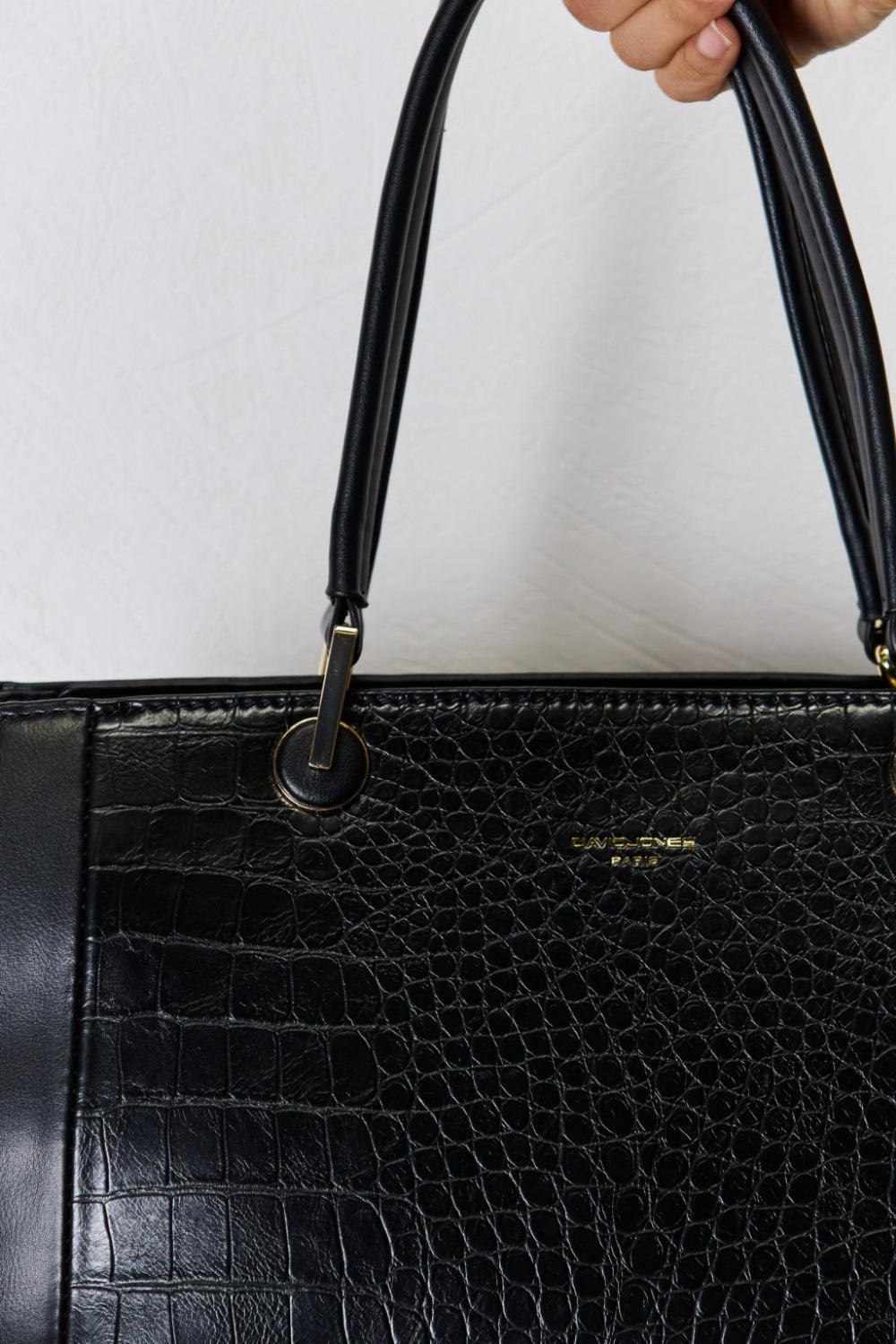David Jones Texture PU Leather Handbag Carauana Store