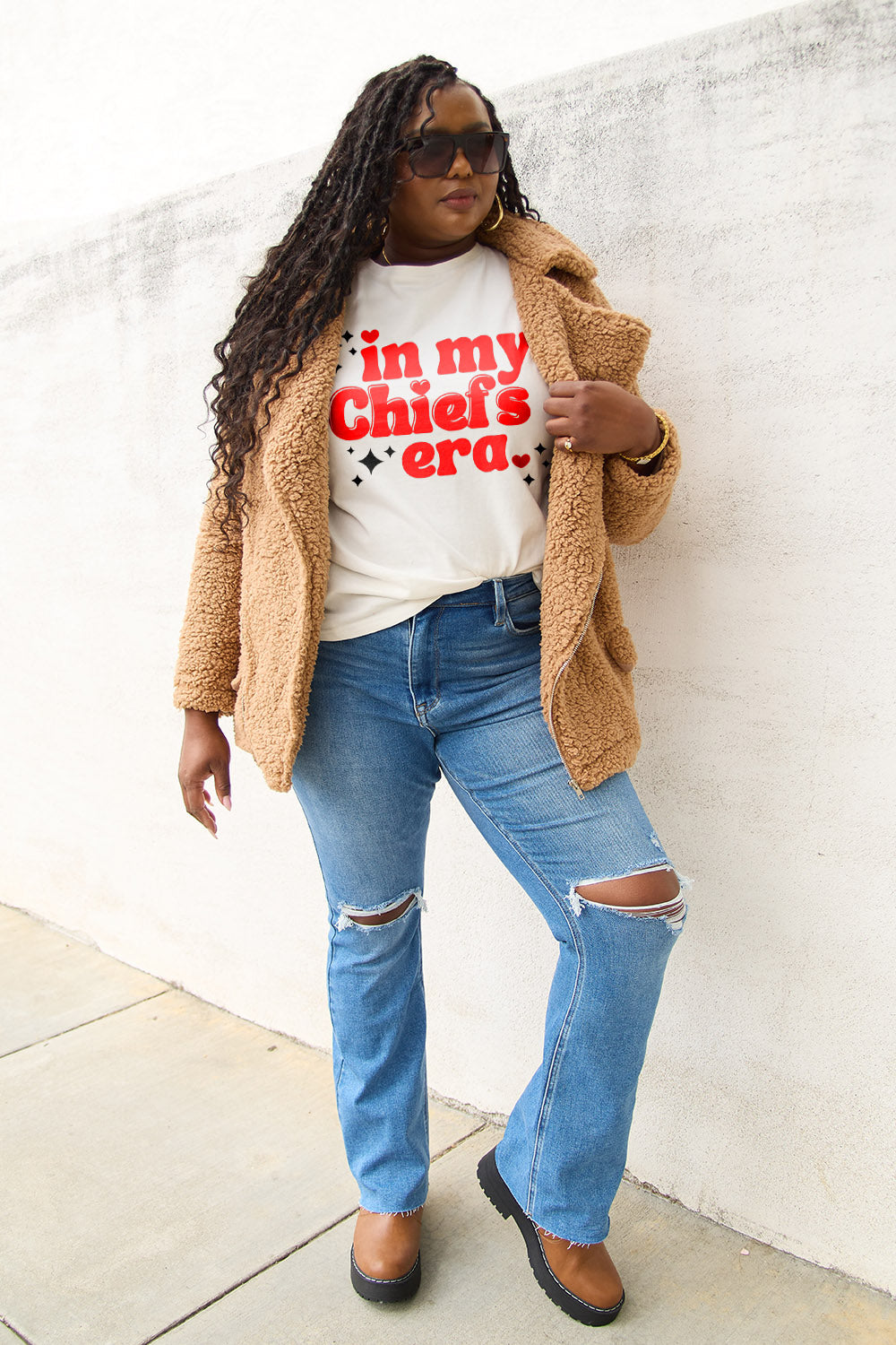 Simply Love Full Size IN MY CHIEFS ERA Short Sleeve T-Shirt Carauana Store