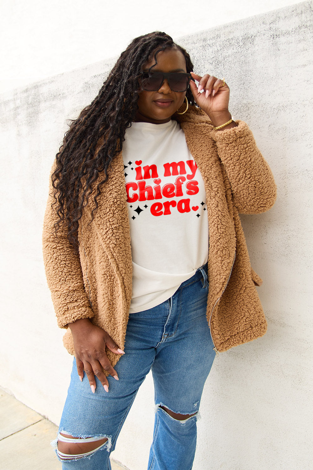 Simply Love Full Size IN MY CHIEFS ERA Short Sleeve T-Shirt Carauana Store