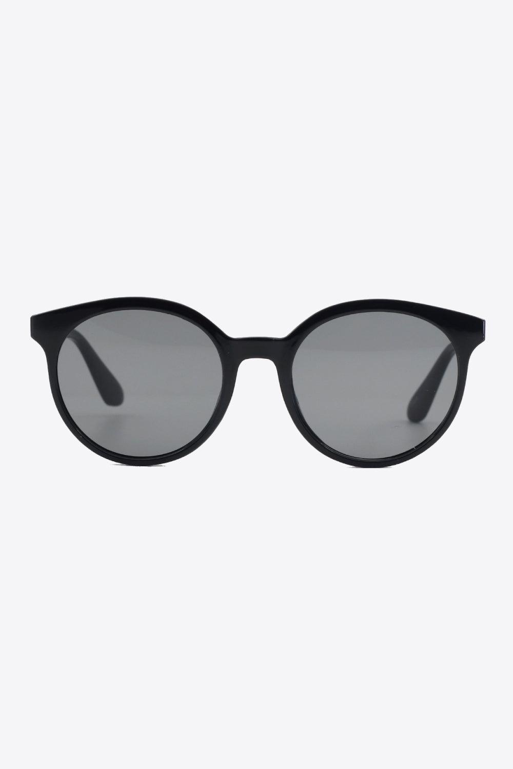Round Full Rim Polycarbonate Frame Sunglasses Carauana Store