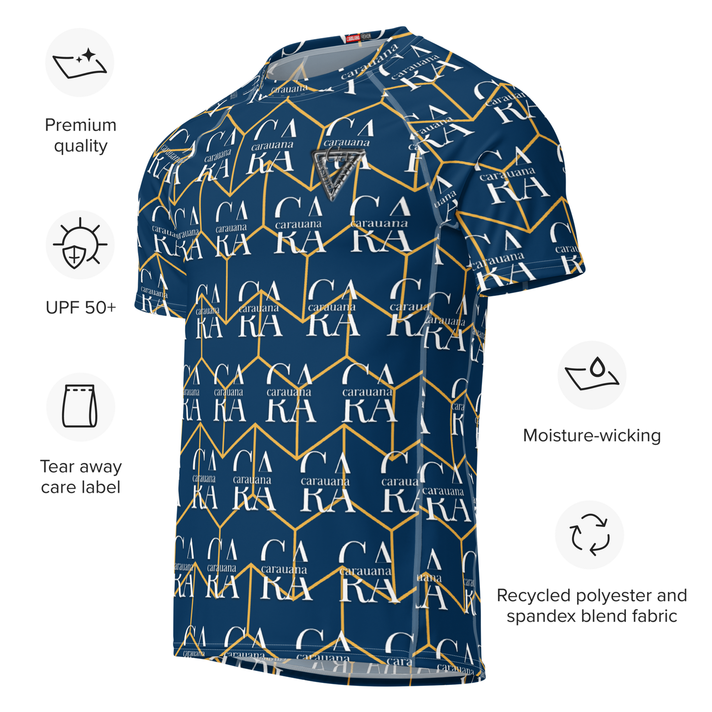 Original CaRaUaNa Rash Guard Edition V73 Carauana Store