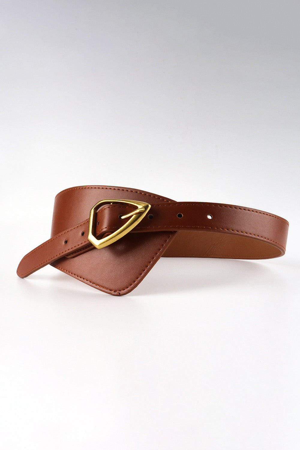 Irregular PU Leather Belt Carauana Store