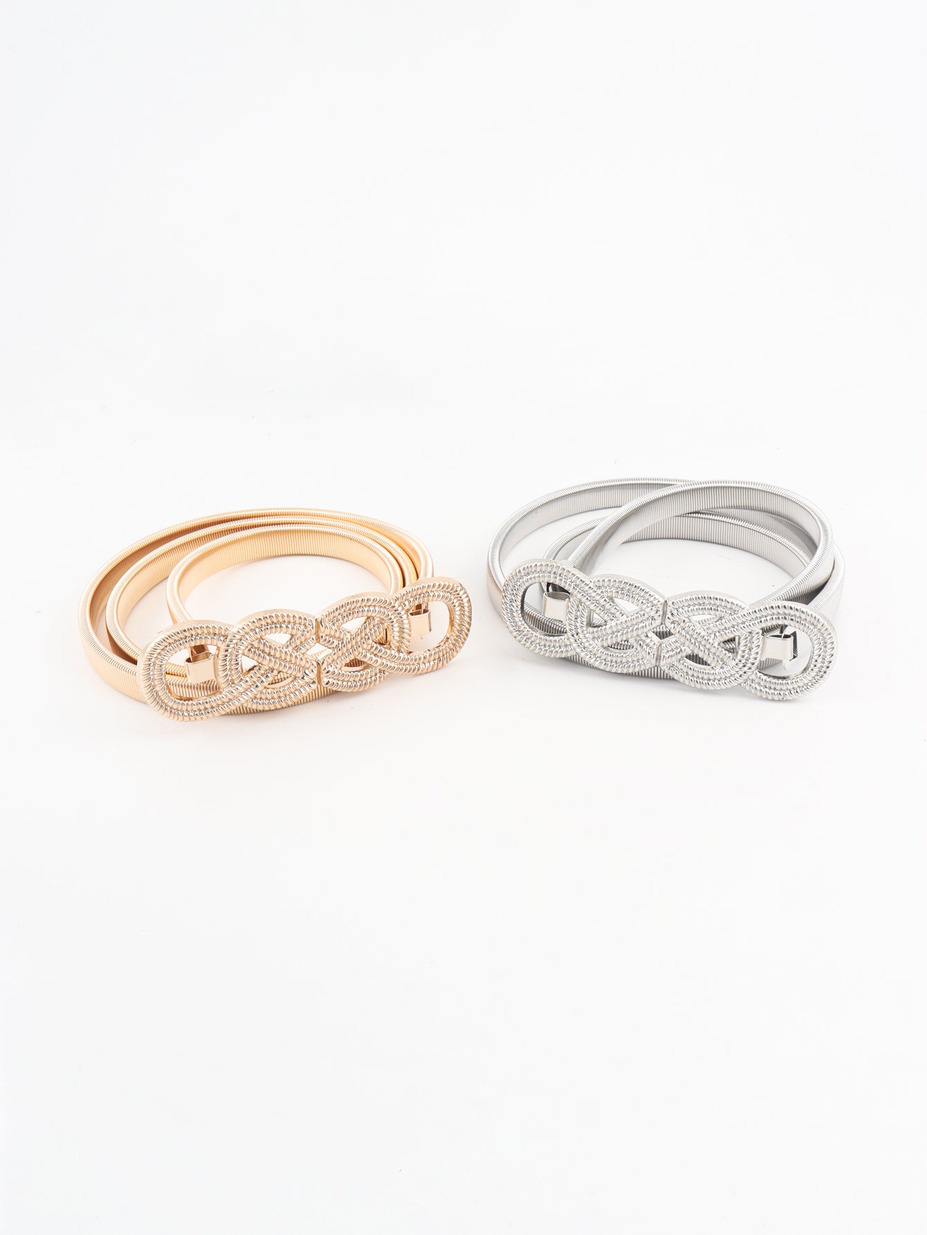 Knot Buckle Metal Belt Carauana Store