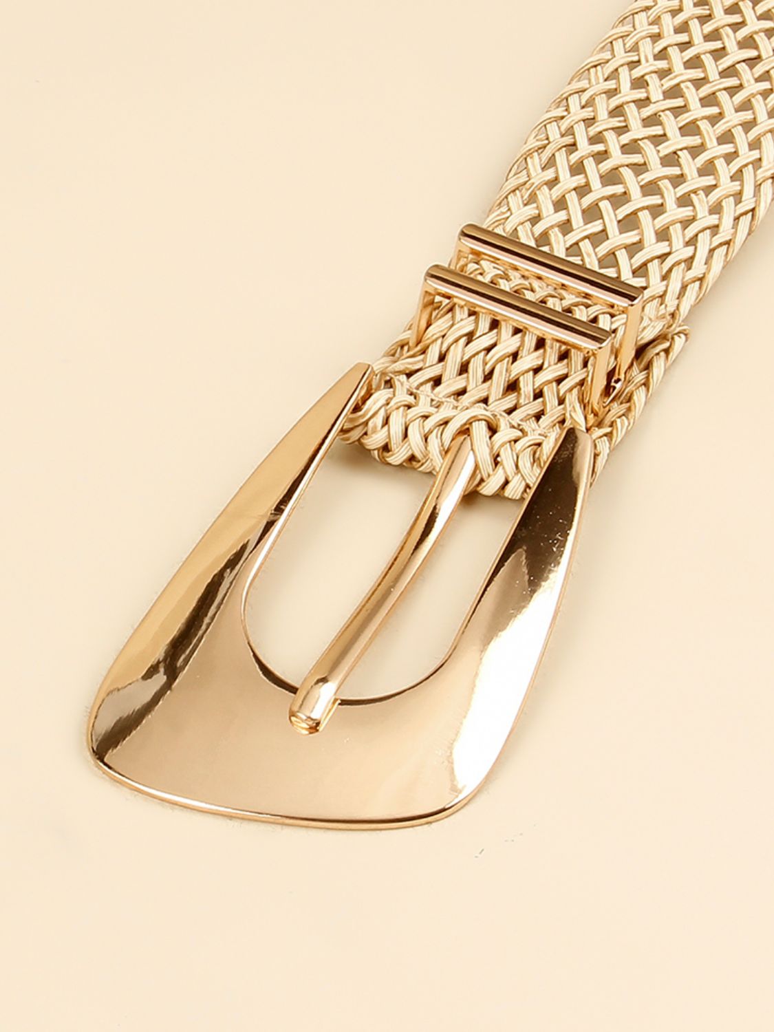 Irregular Buckle Braid Belt Carauana Store