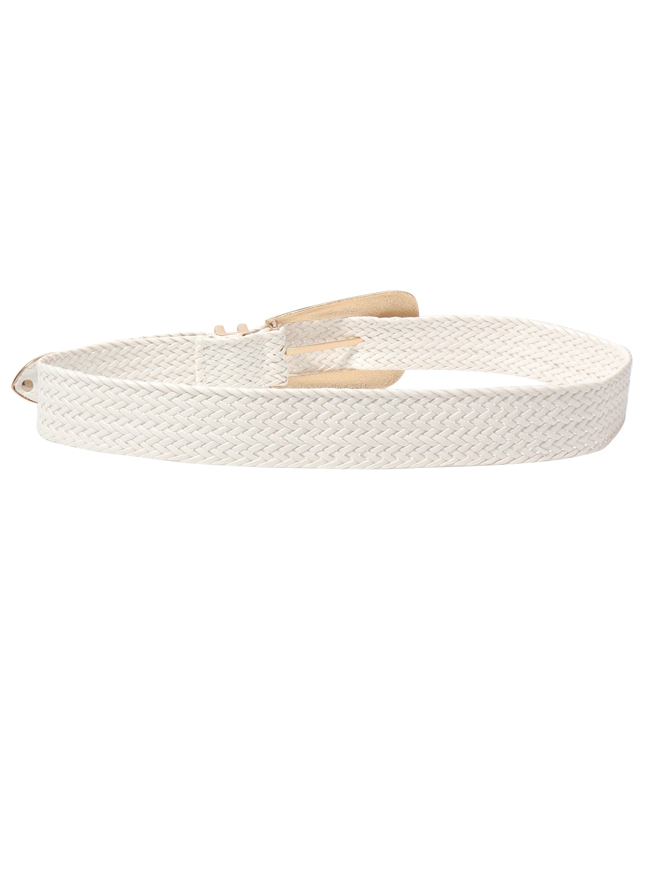 Irregular Buckle Braid Belt Carauana Store