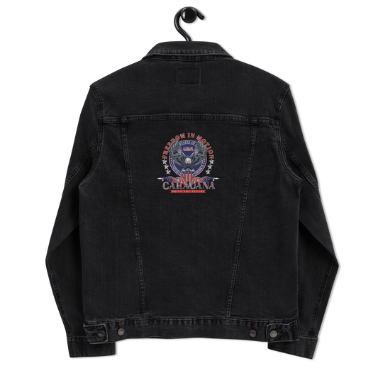 CaRaUaNa Original denim jacket Black Carauana Store