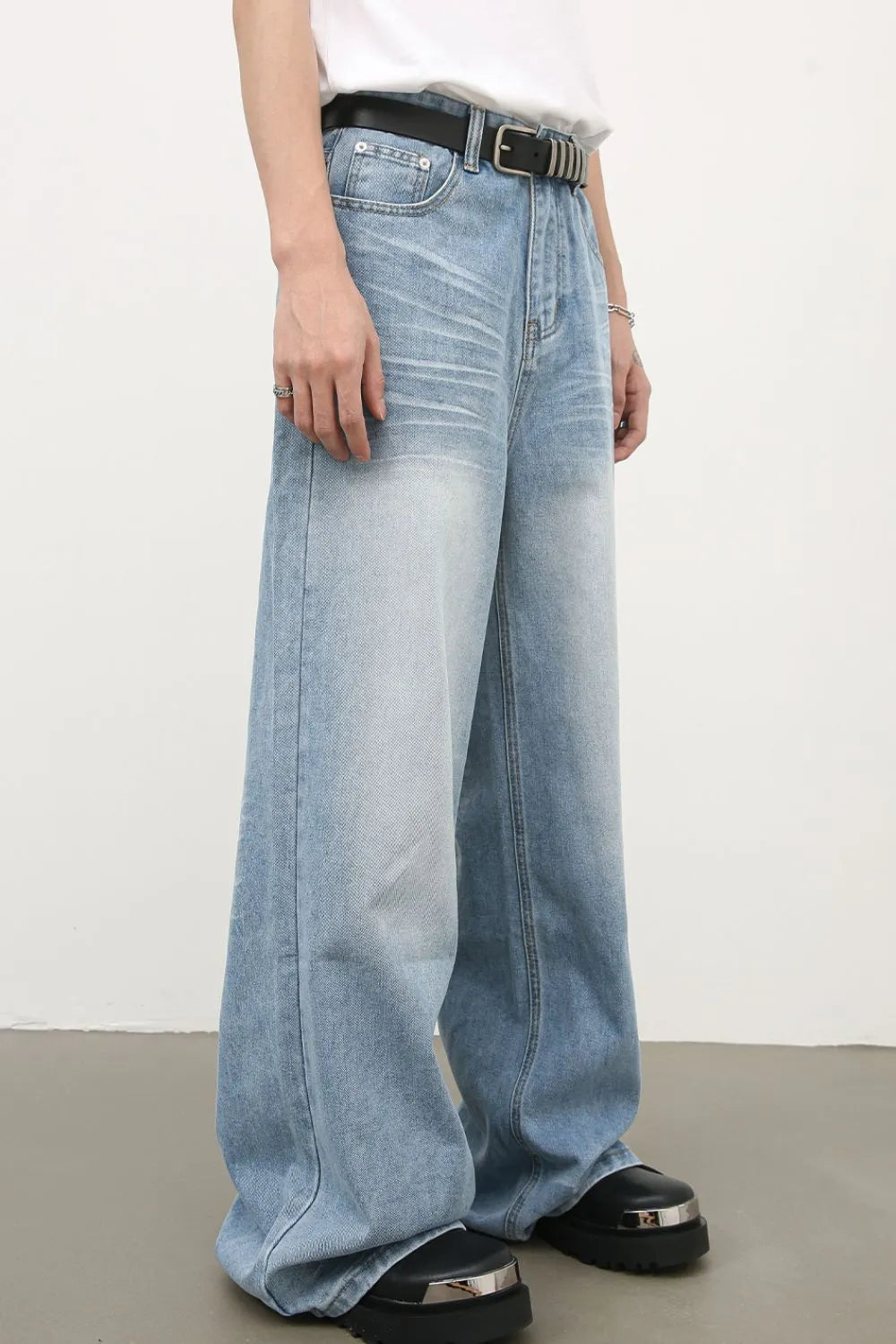 Men's Wide Leg Jeans Carauana Store
