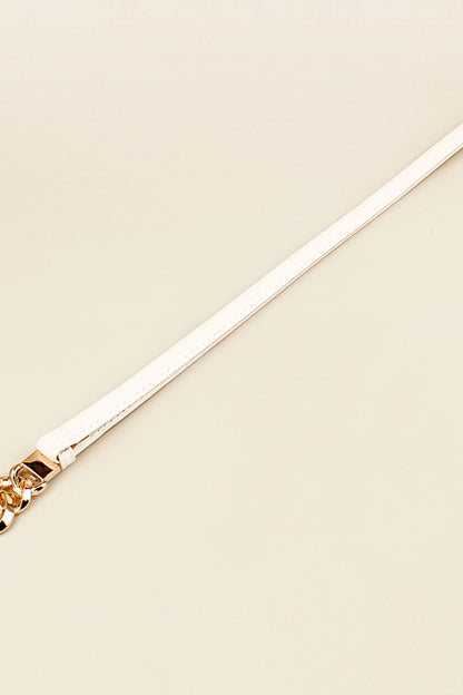 PU Skinny Belt Carauana Store