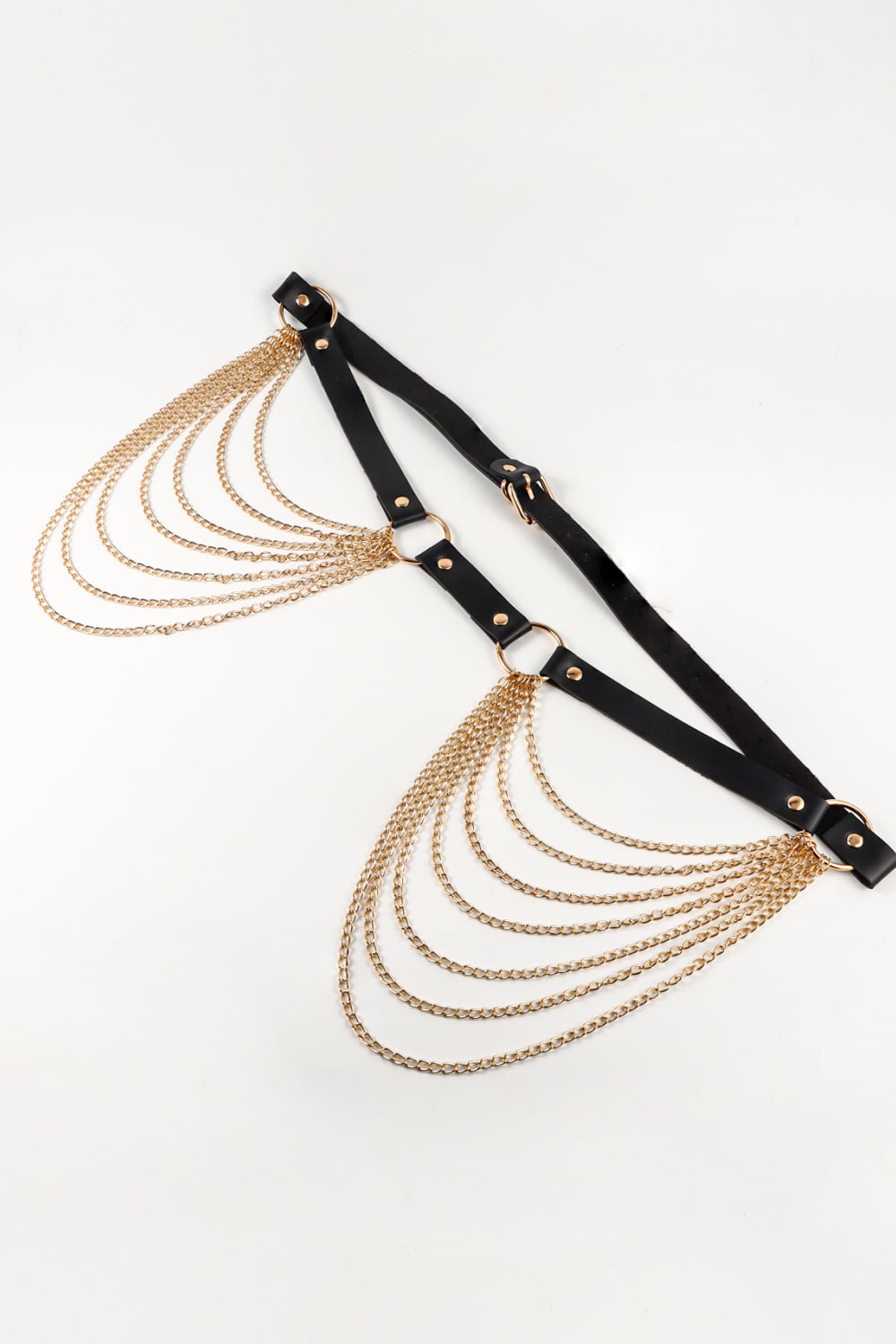 PU Belt with Chain Carauana Store