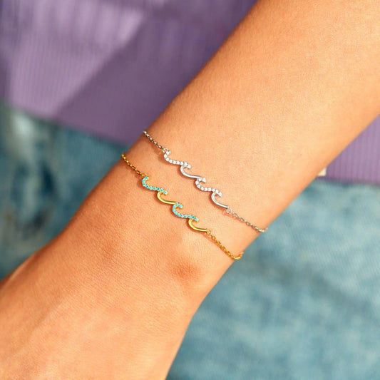 925 Sterling Silver Zircon Bracelet Carauana Store