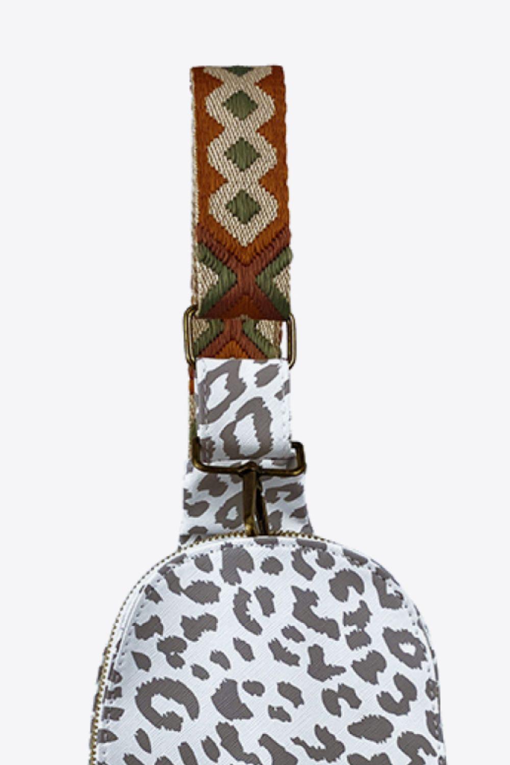 Printed PU Leather Sling Bag Carauana Store