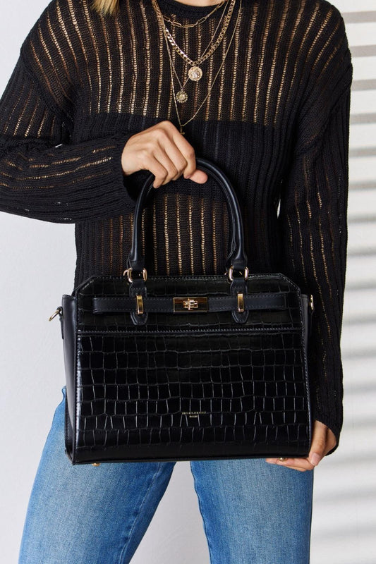 David Jones Texture PU Leather Handbag Carauana Store