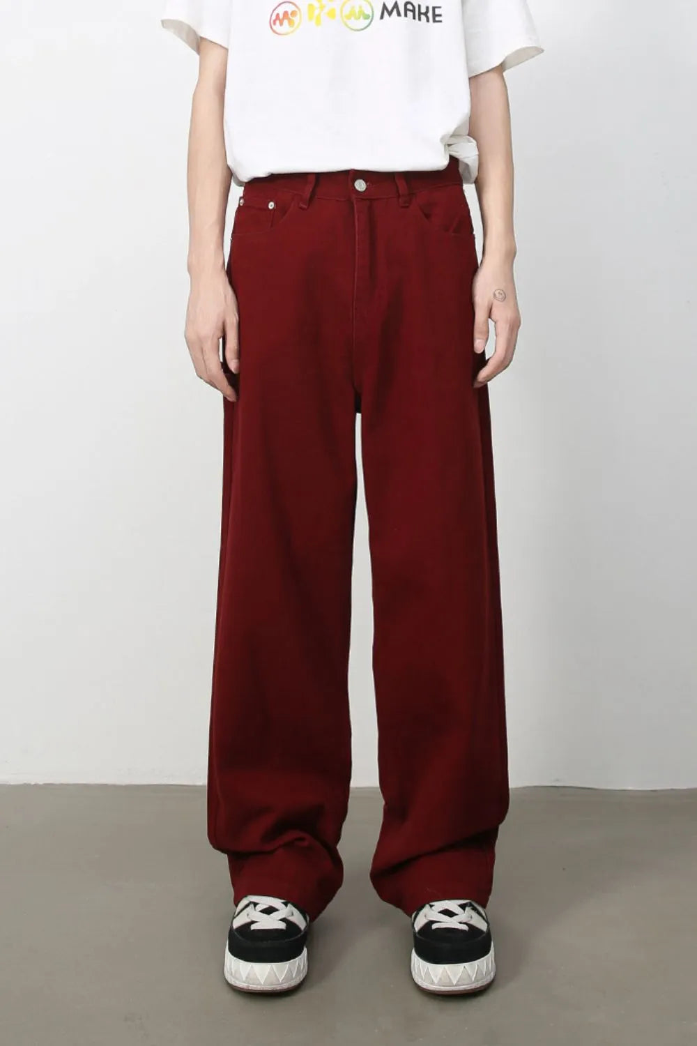 Men's Mid Rise Baggy Jeans Carauana Store