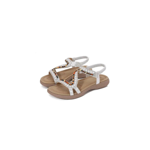 Open Toe Flats Sandals