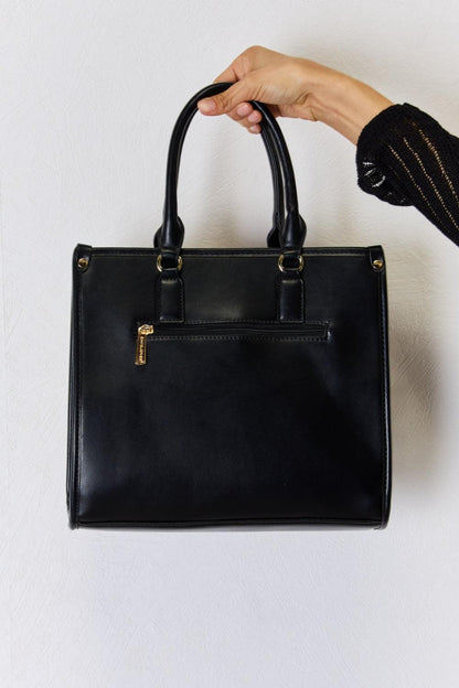 David Jones Argyle Pattern PU Leather Handbag Carauana Store