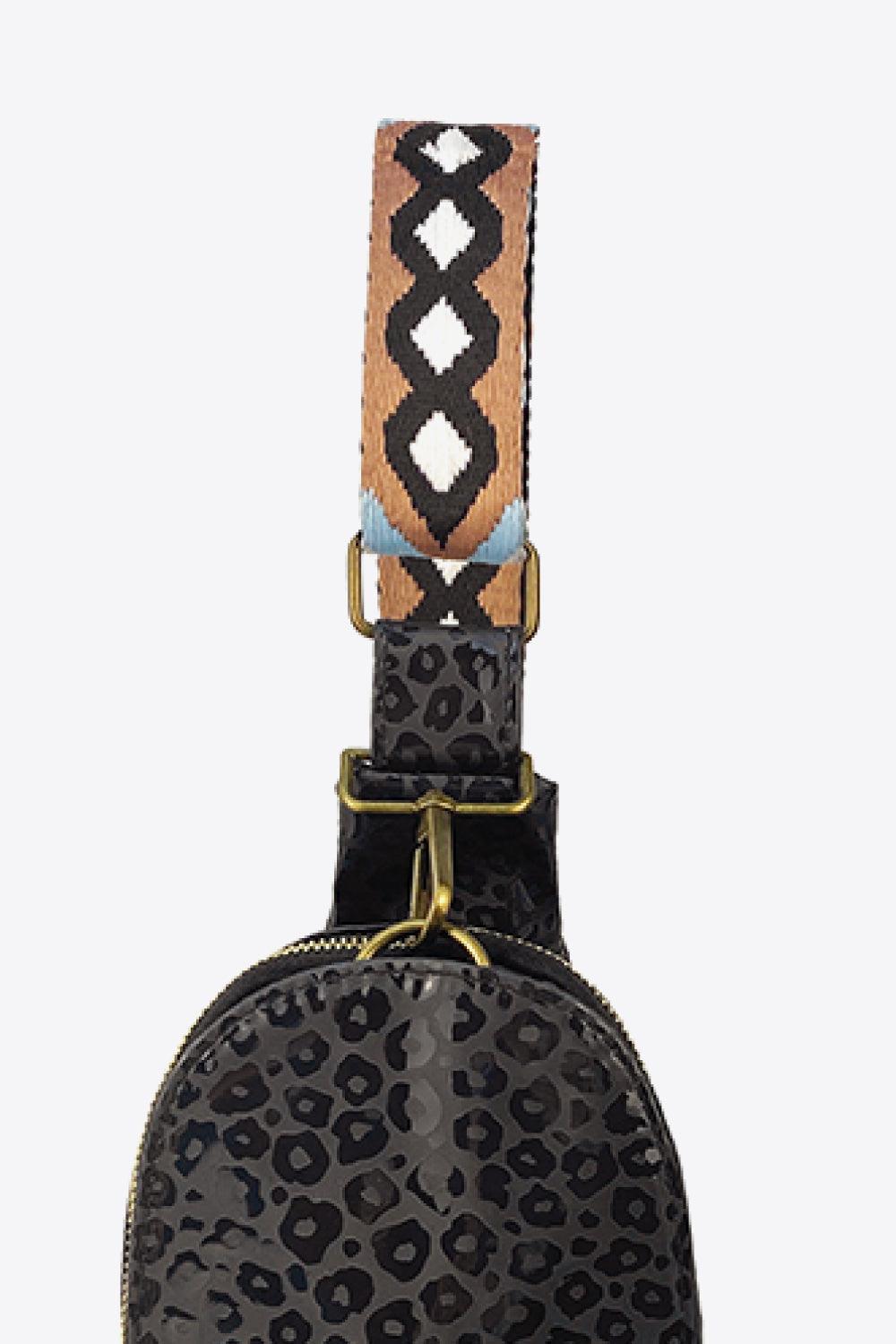 Printed PU Leather Sling Bag Carauana Store