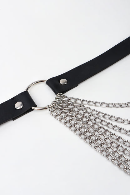 PU Belt with Chain Carauana Store