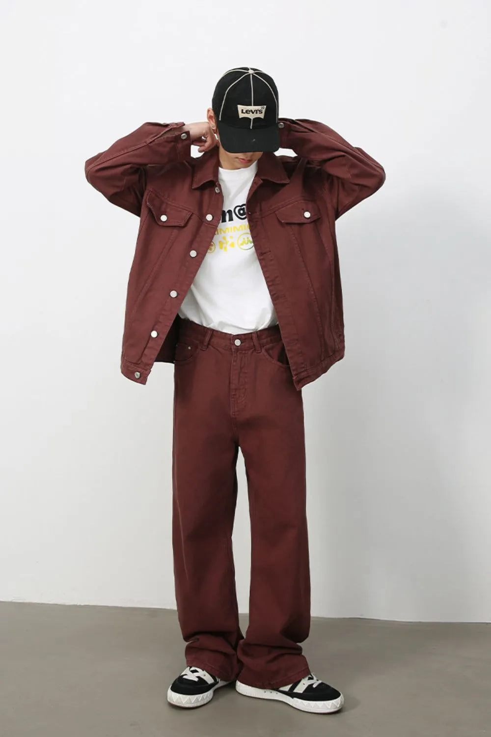 Men's Mid Rise Baggy Jeans Carauana Store