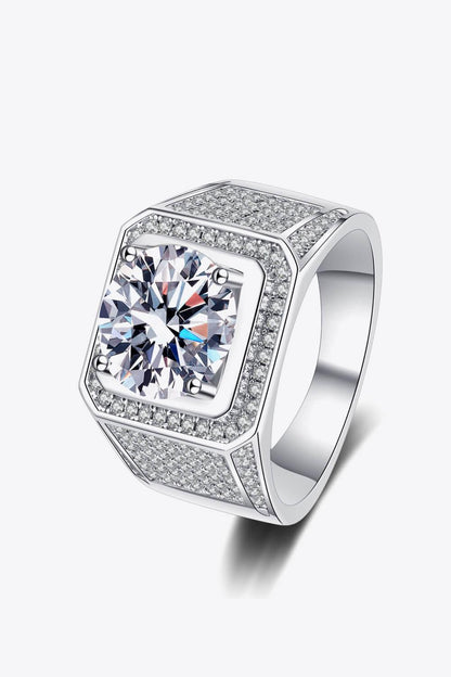 Bring It Home 925 Sterling Silver Moissanite Ring Carauana Store