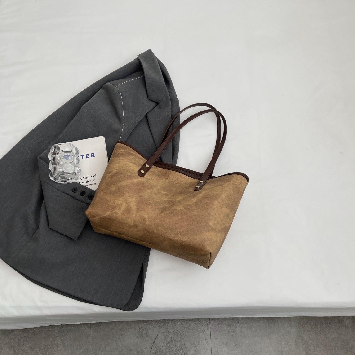 PU Leather Tote Bag Carauana Store