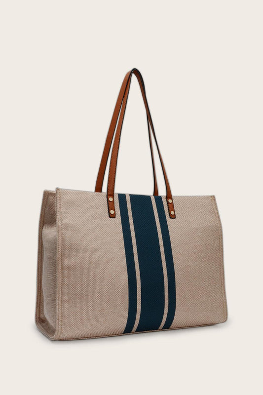 Striped Tote Bag Carauana Store