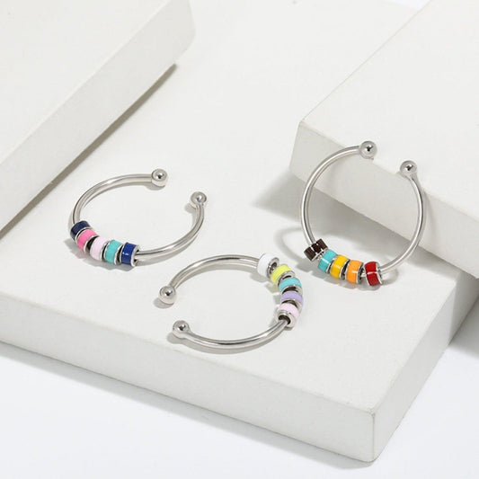 925 Sterling Silver Oil Drip Ring Carauana Store
