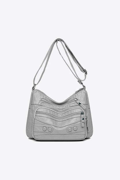 PU Leather Adjustable Strap Shoulder Bag Carauana Store