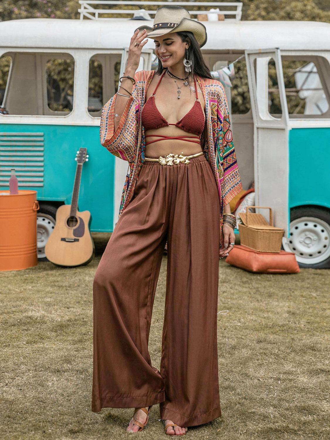 High Waist Wide Leg Pants Carauana Store