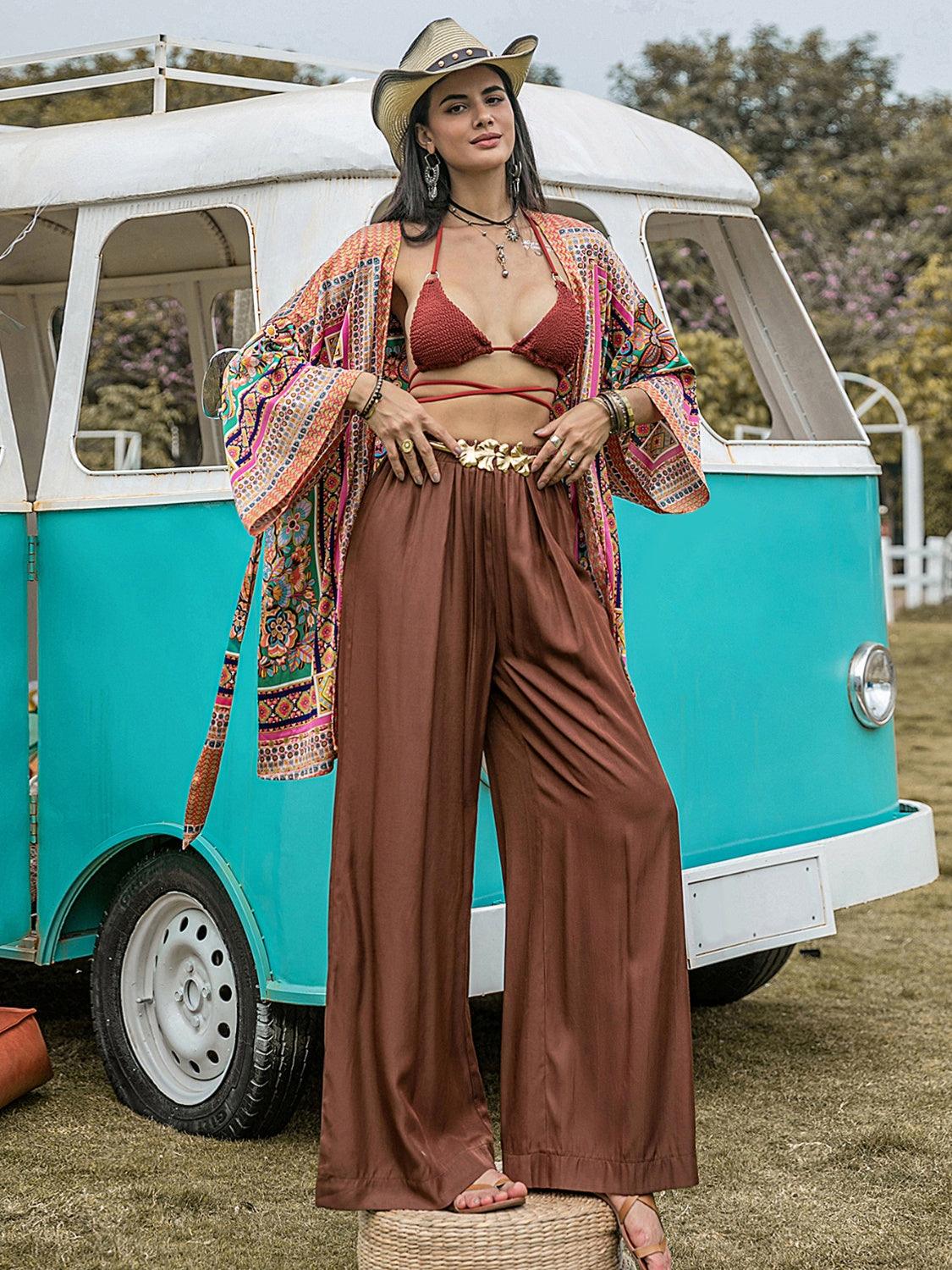 High Waist Wide Leg Pants Carauana Store