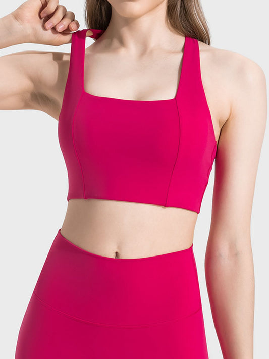 Millennia Scoop Neck Sports Bra Carauana Store