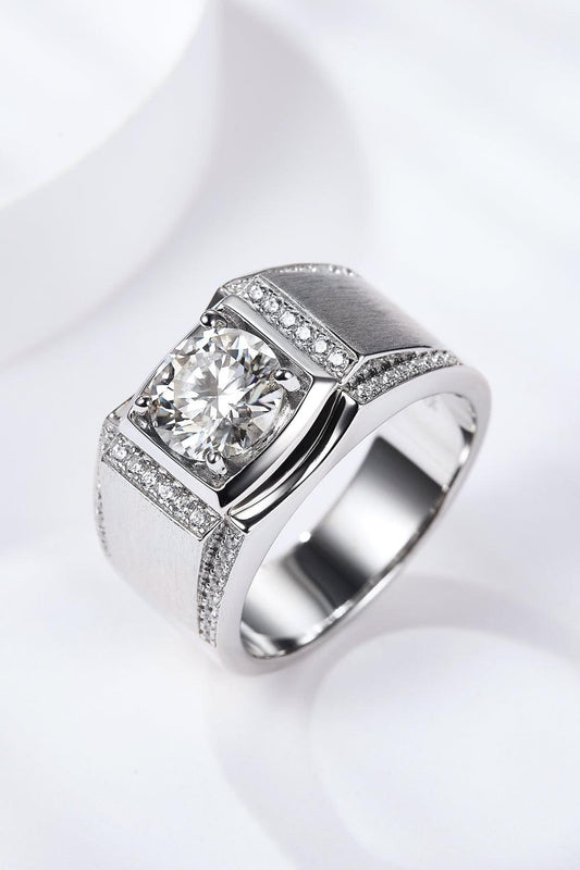 So Charmed 1 Carat Moissanite Ring Carauana Store